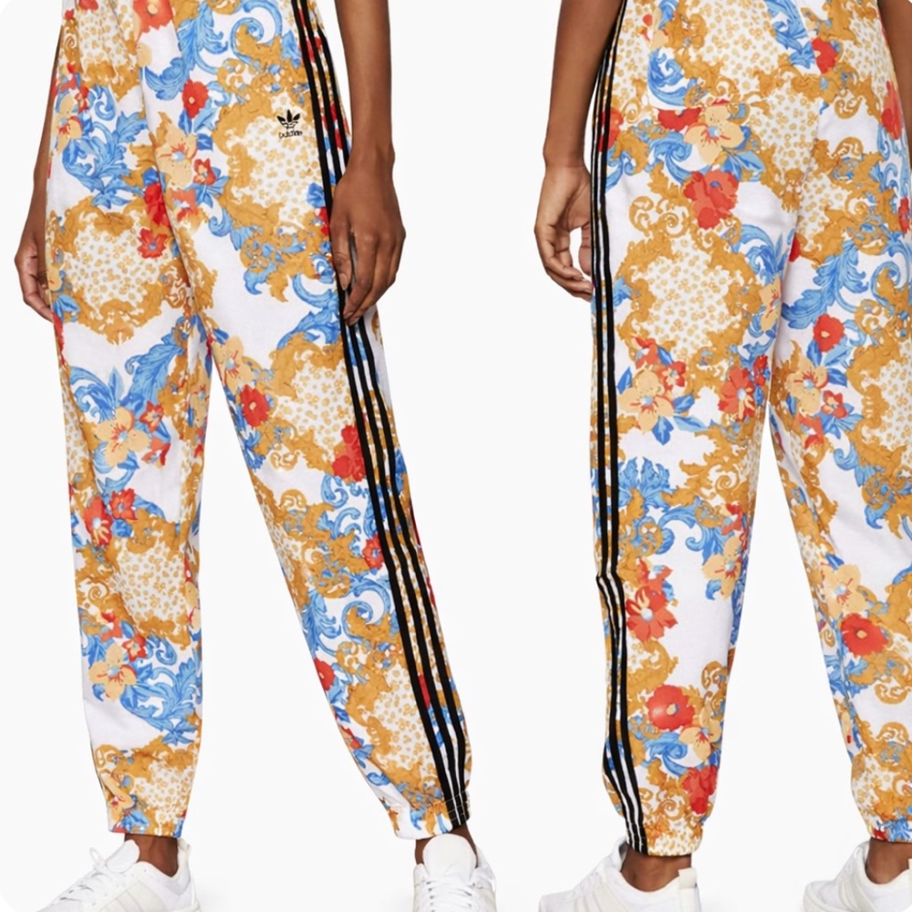 Adidas, *RARE* Studio x HER studio London Floral Print Track Pants, Size S